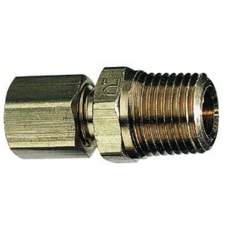 Unique Bargains Pipe Fitting Reducer Adapter 1/8 NPT Male x 1/4