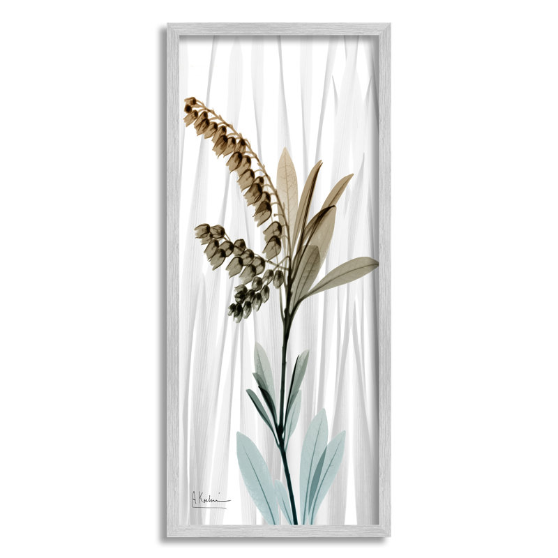 «Modern Snowdrops Flower on Canvas» par Albert Koetsier, impression, H 24 po x l 10 po x P 1,5 po