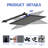 10" Rainfall Shower Head With Handheld Spray-103180125