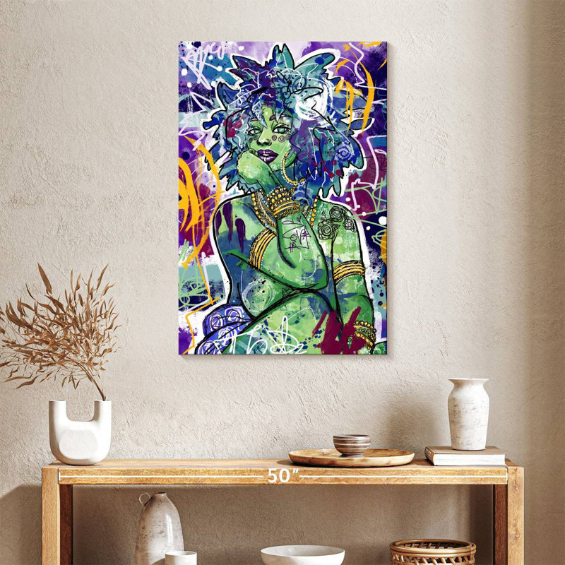 Leisha Subira, 36" H x 24" W