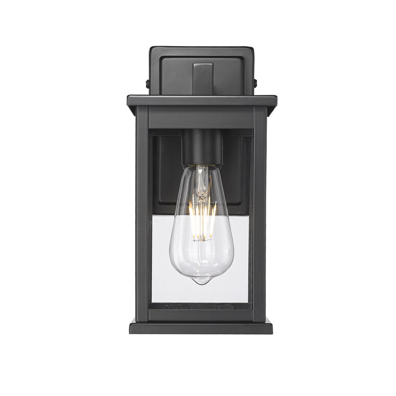 Raji 1 Light Outdoor Wall Sconce, 13" H x 7" W x 8.13" D