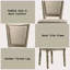 Ensemble de 2 chaises d'appoint Gabri