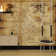 Art For the Home Treasure Map Natural Print To Order Fixed Size 2.8m x 3m Mural