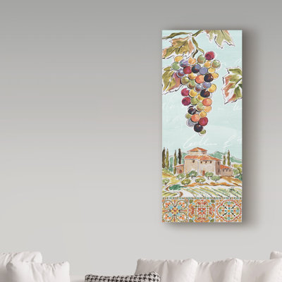 Reproduction de peinture acrylique sur toile tendue « tuscan breeze v »