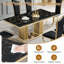 6 - Person Double Pedestal Dining Set-100891933-100891934-100891935