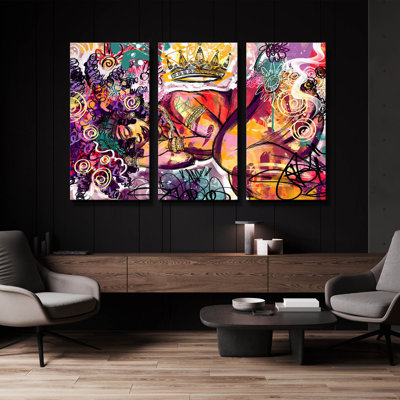'Radiance' By Justin Copeland Triptych Wall Art, 60" x 40"