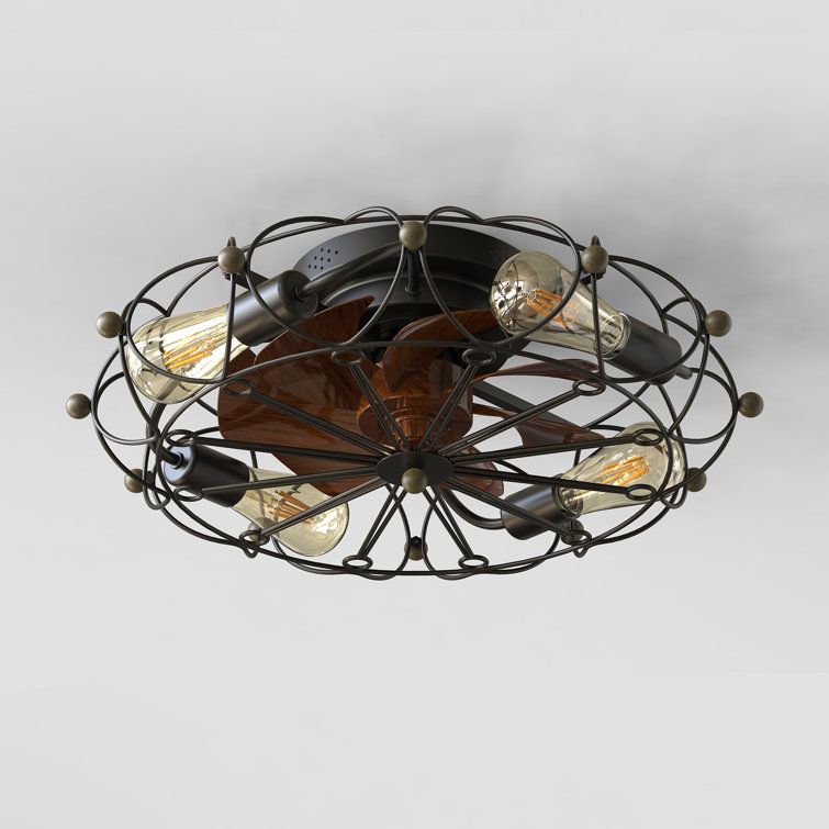 Arborvine 19.7'' Ceiling Fan with Light Kit bulb included