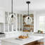 Luminaire suspendu en bois Farmhouse
