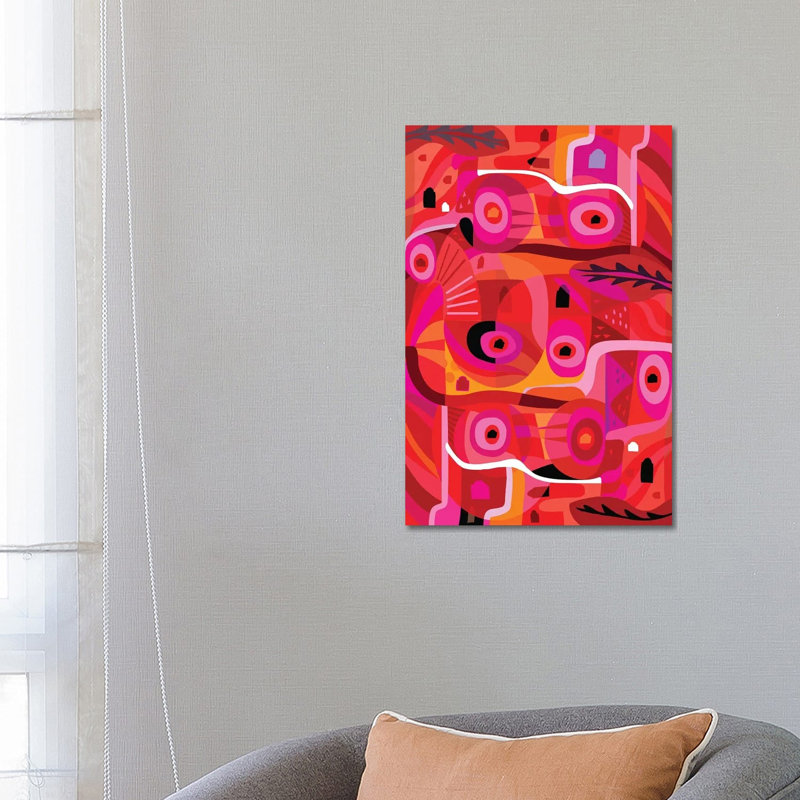 Rosa Mexicana by Charles Harker - Wrapped Canvas Print, 66.04 cm H x 45.72 cm W x 1.91 cm D