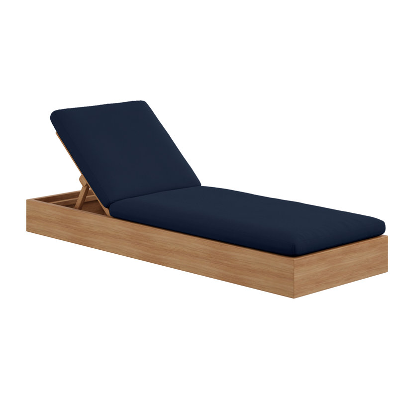 Beja Chaise Lounge - Indigo, Indigo