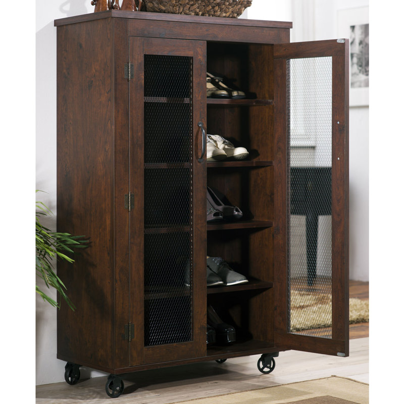 Meleze 10 Pair Shoe Storage Cabinet