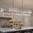 Light Dimmable Modern Rectangle Crystal Chandelier-1872844678