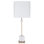 Eaton Crystal and Brass Table Lamp