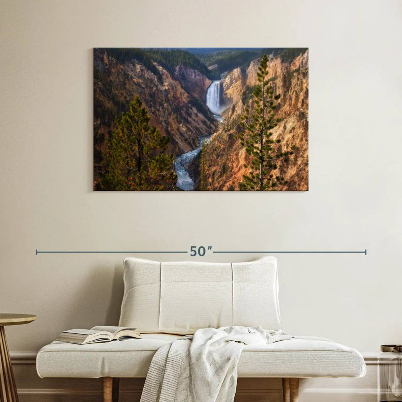 Alvord Great Yellowstone River, H 26 po x l 39 po