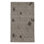 Hand Knotted Linen Geometric Area Rug in Natural And Gray