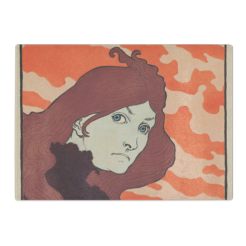 La Vitrioleuse by Eugene Grasset Chopping Board, 0.4cm H x 28.5cm W x 39cm L