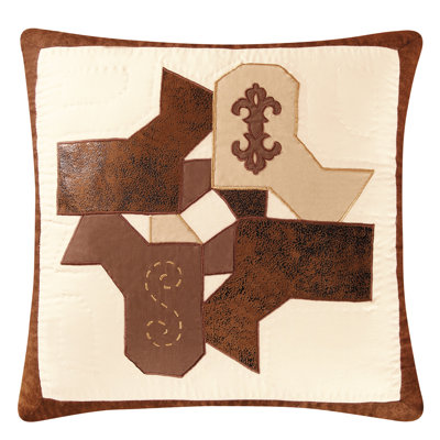Saddle Ridge Applique Pillow