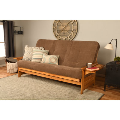 Stratford 86" Wide Queen Futon and 6000 Mattress