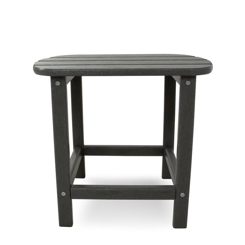 Table d'appoint POLYWOOD South Beach 18 ", Gris ardoise