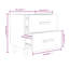 Jahleya 2 Drawer Bedside Table-122938568