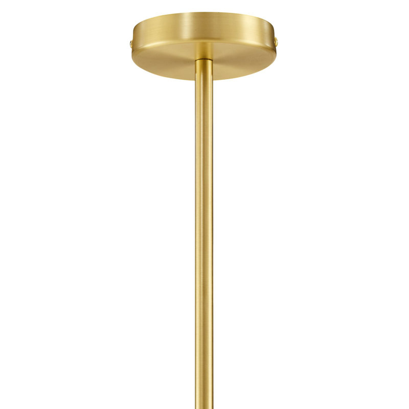 Luminaire suspendu en laiton Wave Squiggle, Laiton