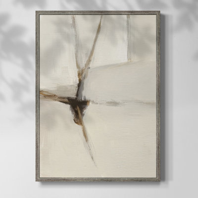 «Melding Titanium II», reproduction encadrée - bois massif