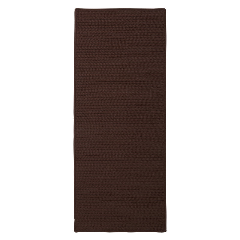 Tapis intérieur / extérieur Altee - brun, Tapis de couloir 2 pi x 13 pi