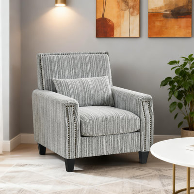 Fauteuil rembourré confortable pour le salon