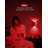 Cylindrical Red LED Night Light With White PC Diffuser And Sliding Dimmer-116927921