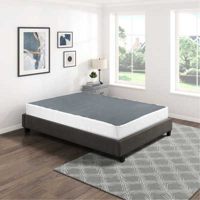 8,67 po Sommier haut haut - métal, housse en tissu texturé, capacité de 700 lb