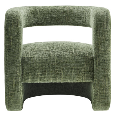 Fauteuil d'appoint en chenille Jaylin