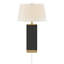 Lampe de table Max 1 lumière noire-137135242