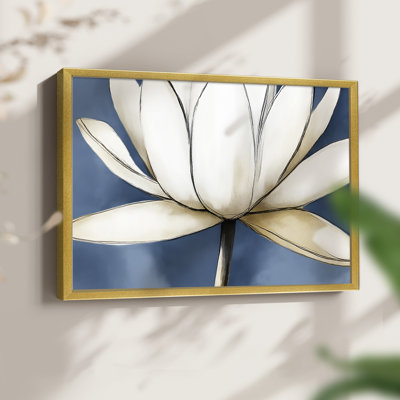 Floral Series-XXIV -Framed Print - Restickable