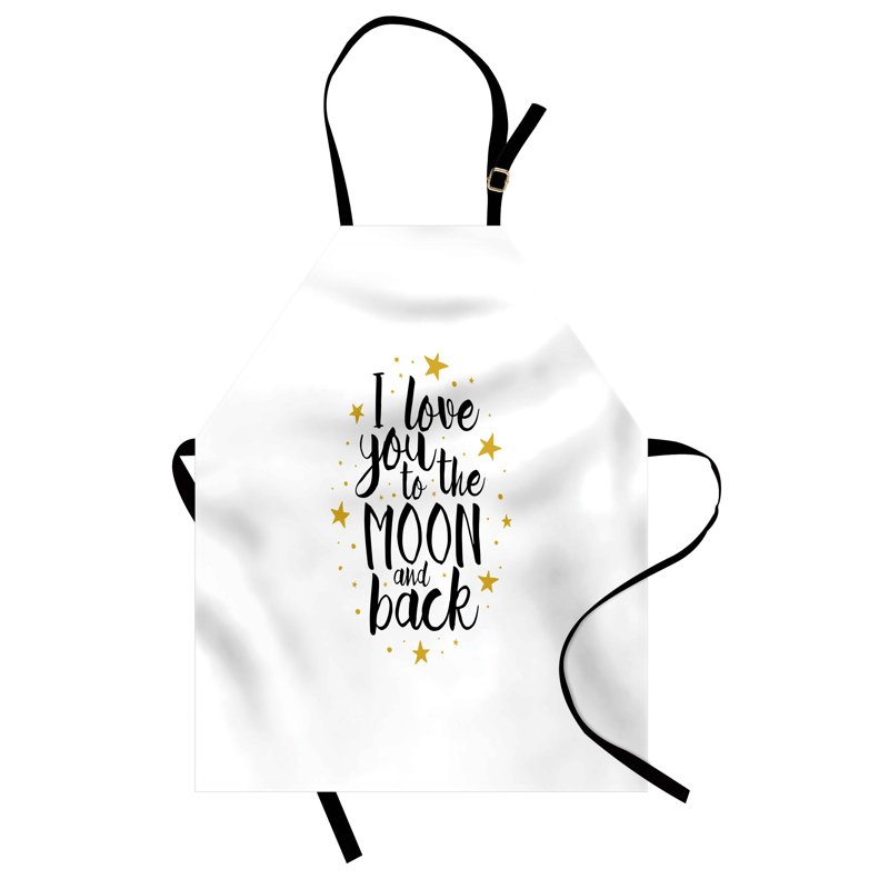 No Pattern Bib Apron