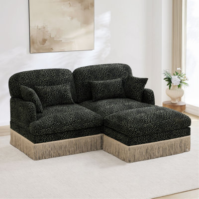 Canapé Comfy Chenille Leopard