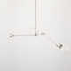 Crowmere 2 Light Steel Dimmable Pendant