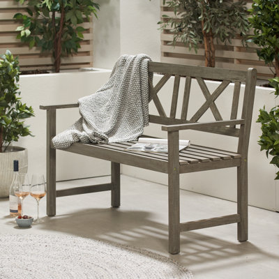 Aarlo Solid Wood Acacia Outdoor Bench
