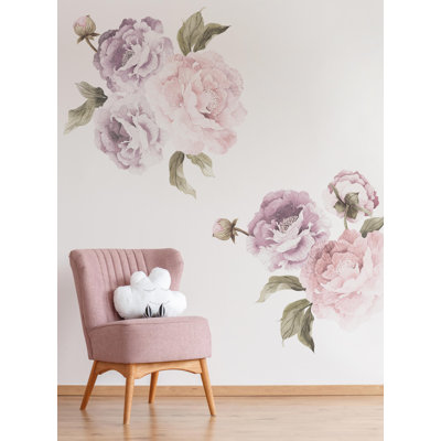 Adhésif décoratif fleur