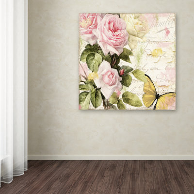"Jadaya" Florabella II "par Color Bakery, impression sur toile tendue
