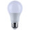 9.1 Watt A19 LED 5000K CCT Medium Base White Finish 12V-24VAC 12V-34VDC