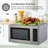 Microwave+Convection Oven+Grill 1.2cf Stainless Freestanding SS