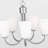 Miles Five Light Chandelier from Generation Lighting -116119504-116119505-116119507