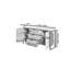 Apogee 150 Cm Wide 3 Drawer Sideboard-100089443