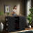 Extendable Sideboards & Buffets, 47.2 Inch Mdf Modern Bar For Kitchen