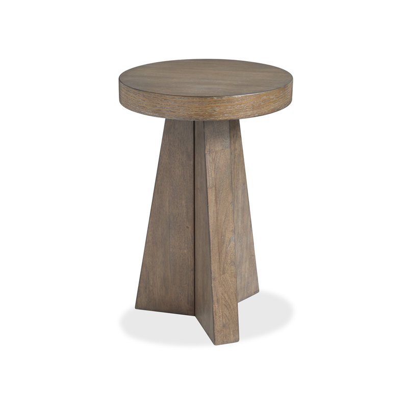 Rimmer Round Accent End Table