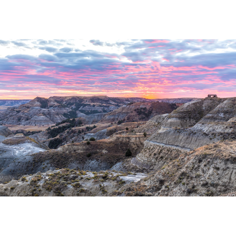 Auerbach Theodore Roosevelt National Park - Wrapped Canvas Print, 30cm H x 46cm W x 3.8cm D