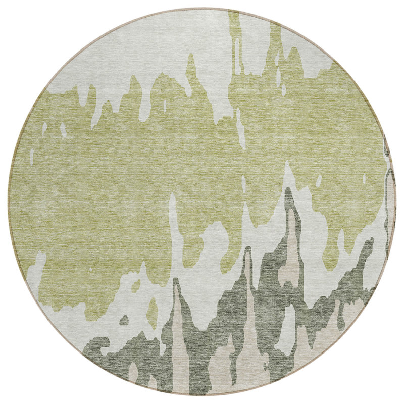 Tapis rond 8 po Sage