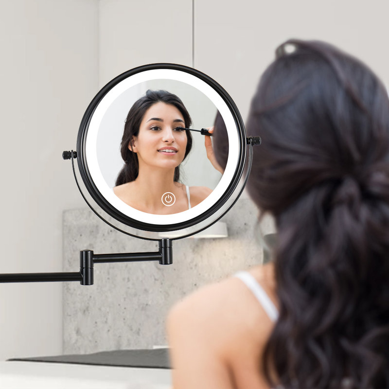 Miroir de maquillage Celestan, Chrome