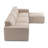 Shonnard Modern 4-Piece Modular Sofa With Moveable Ottoman-1384268223