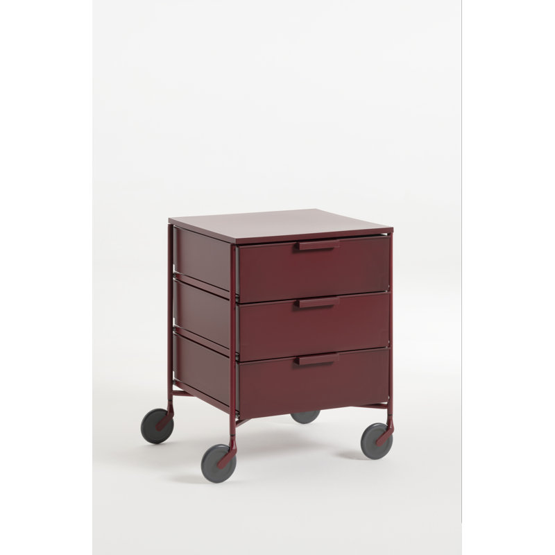 Armoire mobile recyclée, Prune